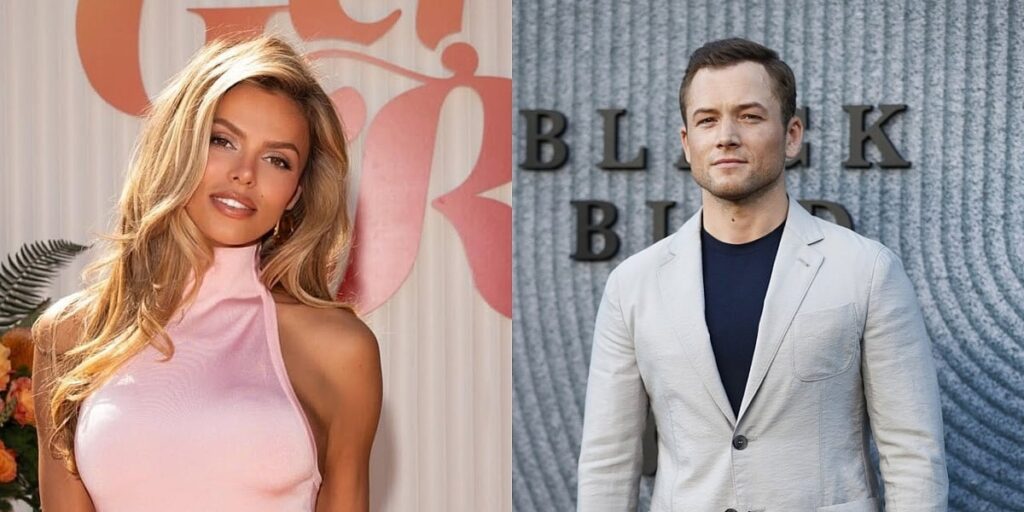 Američka manekenka i glumac Taron Egerton razmjenjivali nježnosti u moru, par snimljen na odmoru u Australiji