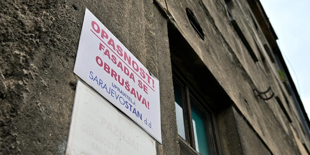 Ko snosi odgovornost za obrušavanje fasada u Sarajevu