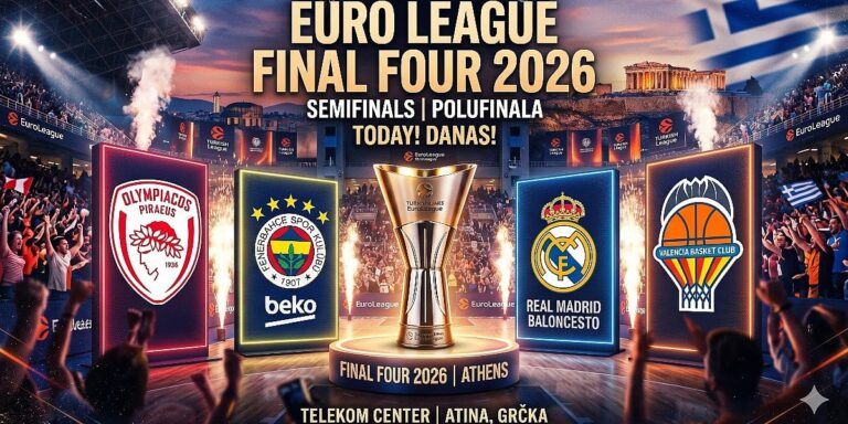 Kreće finalna borba za prvaka Evrope u košarci