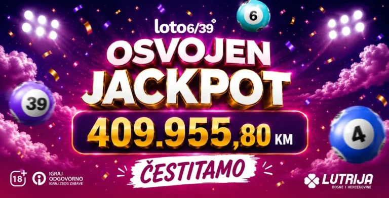 Penzioner iz Tuzle naplatio loto jackpot od skoro 410.000 KM – 30 godina igrao iste brojeve!