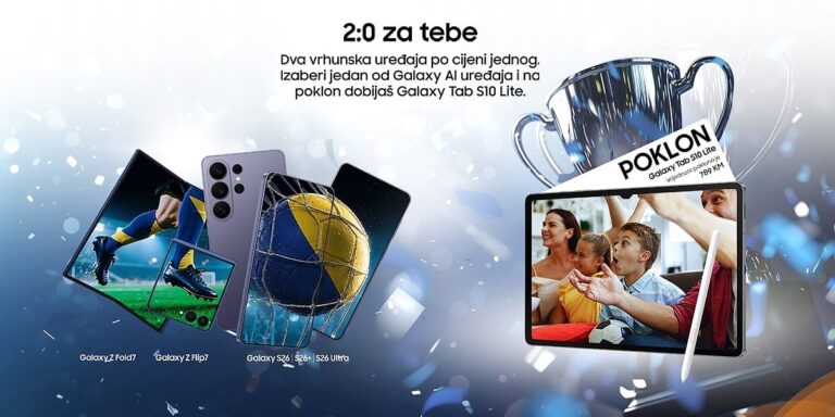 Uz kupovinu odabranih Samsung Galaxy AI uređaja na poklon dobijaš Galaxy Tab S10 Lite