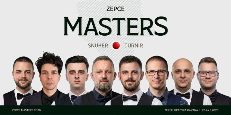 Žepče postaje centar snookera, održava se prvi Masters turnir na najvišem nivou
