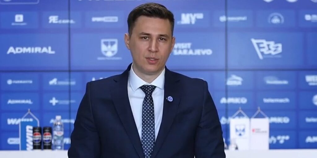 FK Željezničar ostao bez direktora, Haris Slato napustio funkciju nakon samo četiri mjeseca