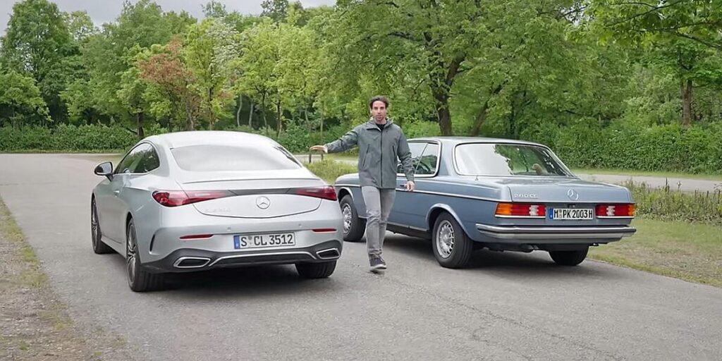 Nijemci suočili stari Mercedes 280 CE iz 1978. godine i aktuelni CLE 200