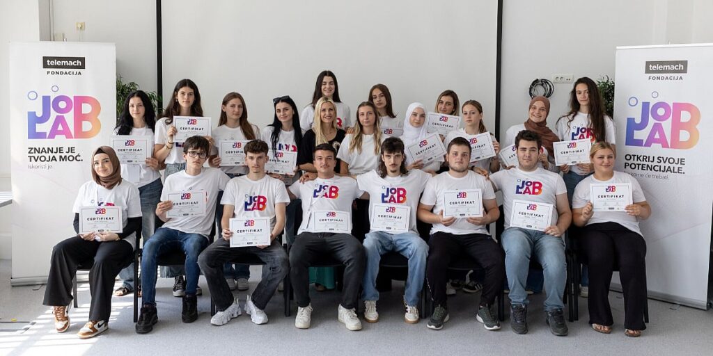Telemach fondacija organizirala Job Lab studijsku posjetu Sarajevu za 20 srednjoškolaca iz BiH