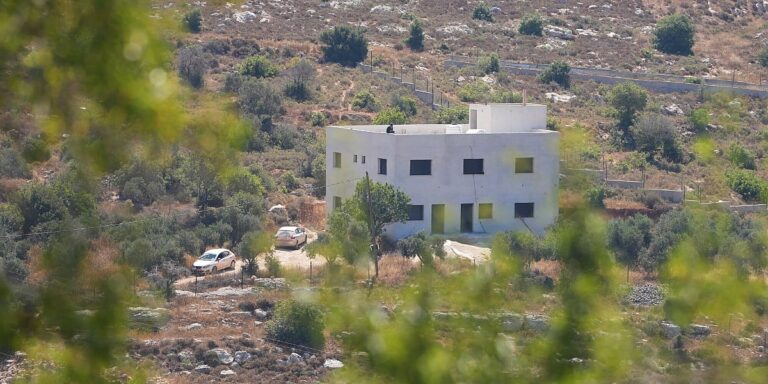 Palestinska porodica je izgradila za bračni život sina