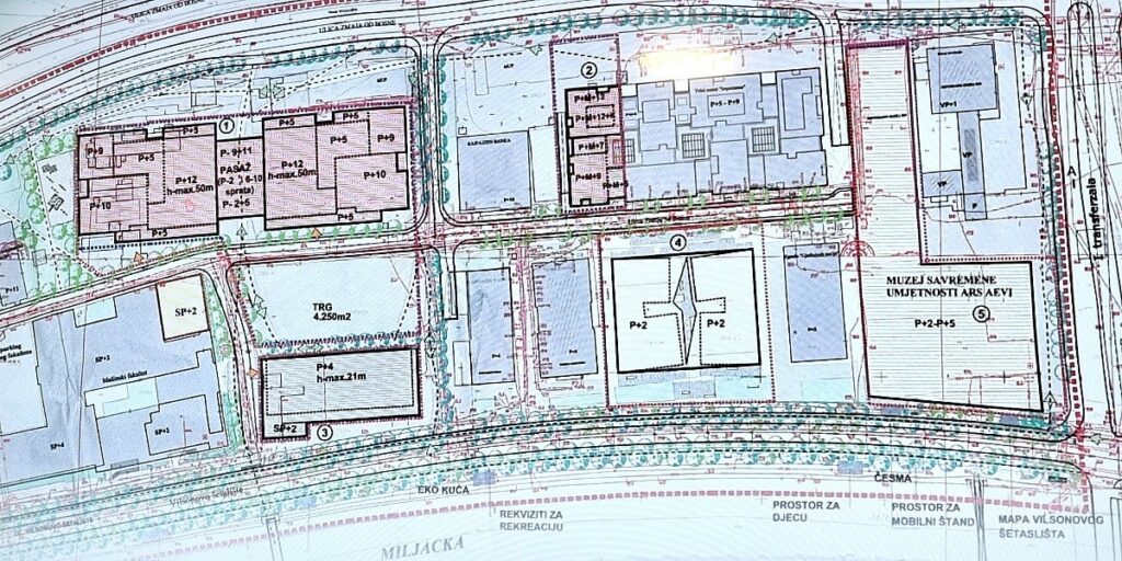 Regulacioni plan "Kvadranta C" povučen sa sjednice Gradskog vijeća Sarajevo