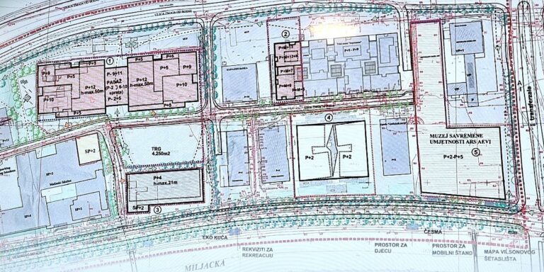 Regulacioni plan "Kvadranta C" povučen sa sjednice Gradskog vijeća Sarajevo