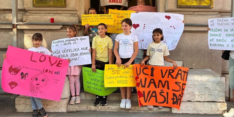 Sarajevska škola bi mogla ostati bez cijelog razreda, roditelji tvrde da je učiteljica greškom ostala bez posla