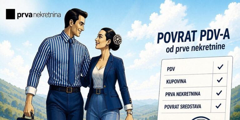 Stručna pomoć građanima pri povratu PDV-a za prvu nekretninu