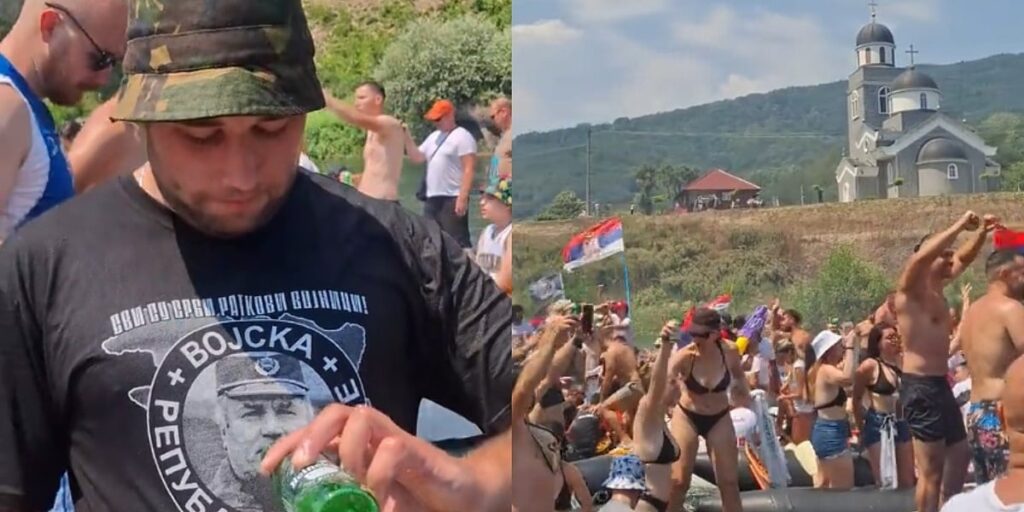 Zastrašujuće nacionalističko orgijanje na regati u Bajinoj Bašti