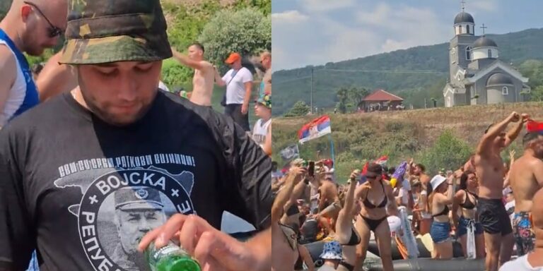 Zastrašujuće nacionalističko orgijanje na regati u Bajinoj Bašti