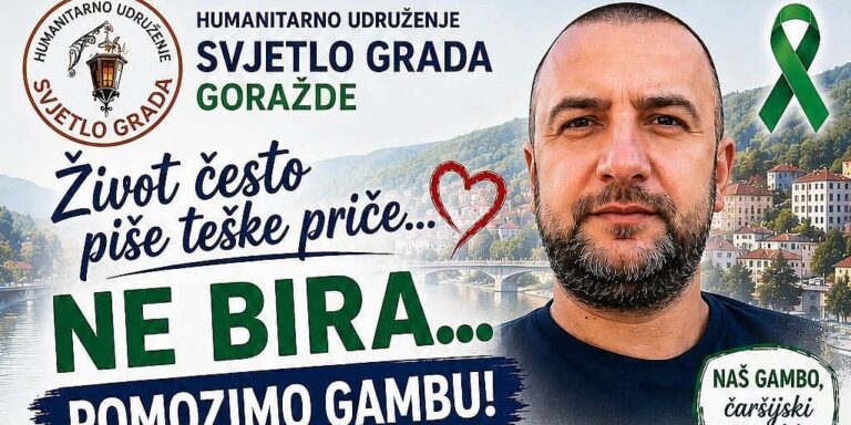 Nermin Efendić vodi najtežu bitku, pomozimo mu da pobijedi