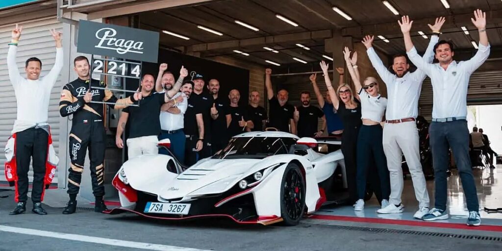 Praga Bohema oborila rekord Paganija na stazi Spa-Francorchamps