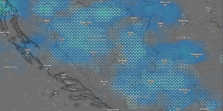 U BiH danas stiže promjena vremena i osvježenje, no neće dugo potrajati
