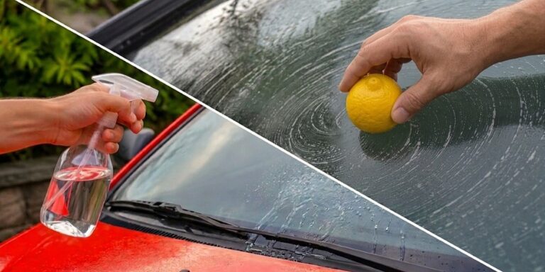Zašto nije dobra ideja čistiti vjetrobransko staklo s limunom i sirćetom