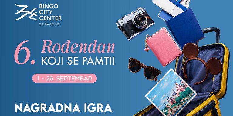 Kupovina u Bingo City Centru Sarajevo vodi do Disneylanda u Parizu