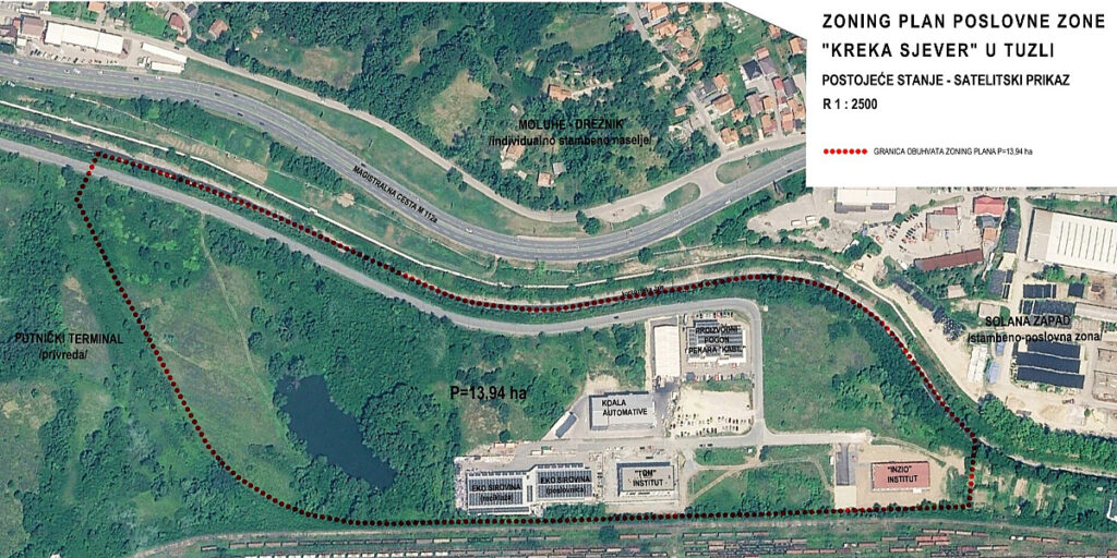 Na gotovo 14 hektara planirani novi objekti i radna mjesta