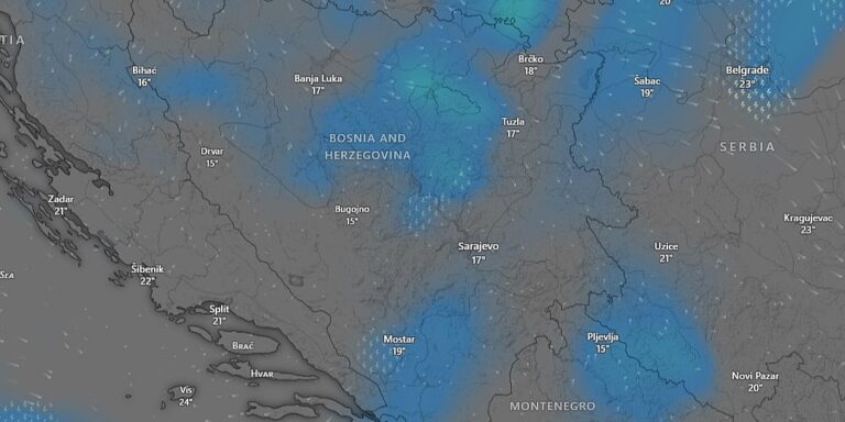 Za vikend osjetan pad temperatura Za vikend osjetan pad temperatura