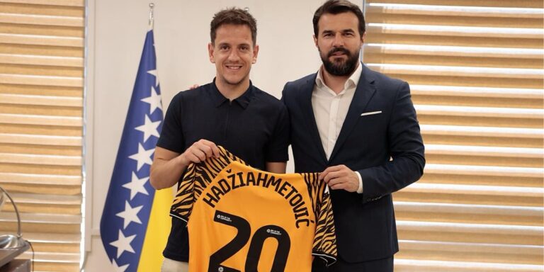 Hadžiahmetović posjetio načelnika Općine Muzura uoči “najskuplje utakmice” Hadžiahmetović posjetio načelnika Općine Muzura uoči "najskuplje utakmice"