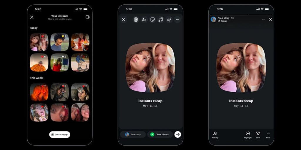 Instagram uveo funkciju Instants za dijeljenje “kratkotrajnih” fotografija s određenim ljudima Instagram uveo funkciju Instants za dijeljenje "kratkotrajnih" fotografija s određenim ljudima