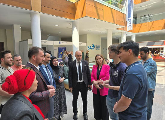 Ministar Delić otvorio univerzitetski sajam karijera na IUS-u Ministar Delić otvorio univerzitetski sajam karijera na IUS-u