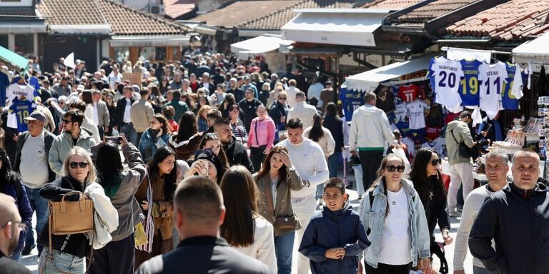 Sarajevo sve više privlači turiste, u prvom kvartalu 2026. zabiježeno preko pola miliona noćenja
