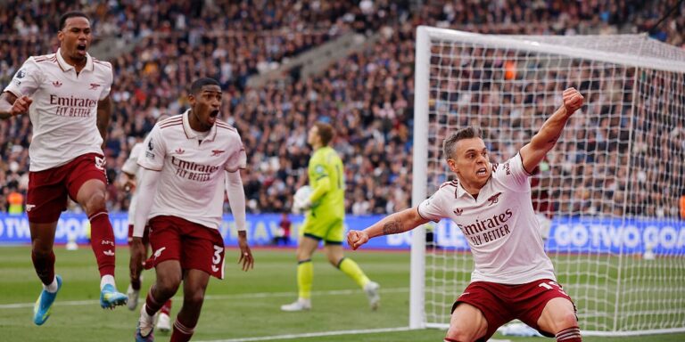 Trossard srušio West Ham, titula Arsenalu na dohvat ruke