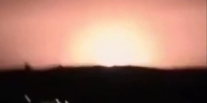 Velika vatrena kugla iznad izraelske vojne fabrike, iz kompanije uvjeravaju da je riječ o eksperimentu Velika vatrena kugla iznad izraelske vojne fabrike, iz kompanije uvjeravaju da je riječ o eksperimentu