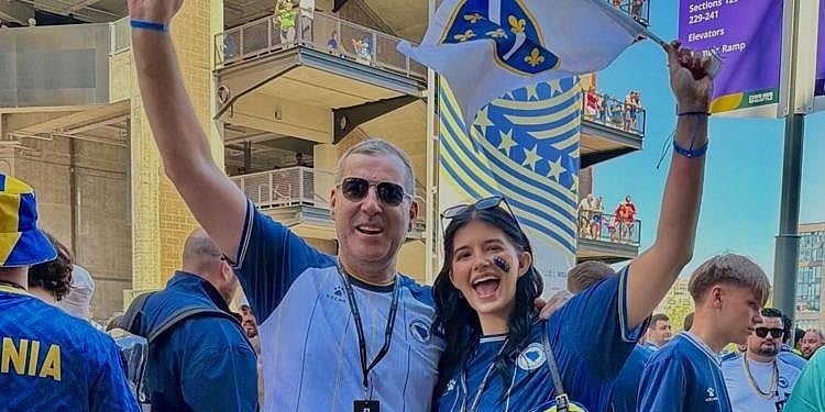 Bosanka Lejla ocu ispunila životni san i odvela ga na Svjetsko prvenstvo Bosanka Lejla ocu ispunila životni san i odvela ga na Svjetsko prvenstvo