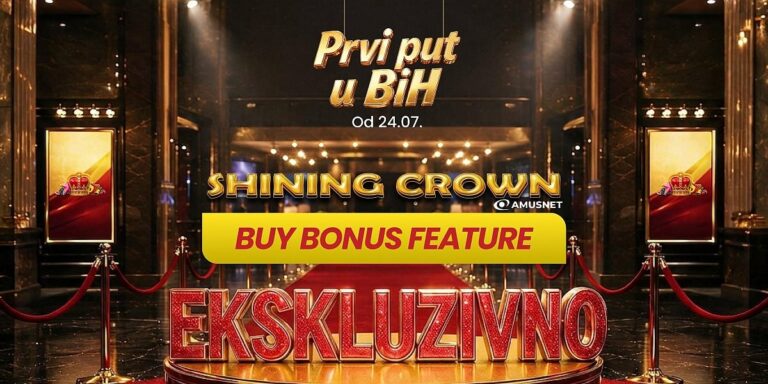 Ekskluzivno Shining Crown Buy Bonus na Formula Kladionici