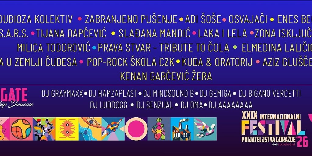 Goražde za tri dana otvara vrata 29. Internacionalnog festivala prijateljstva