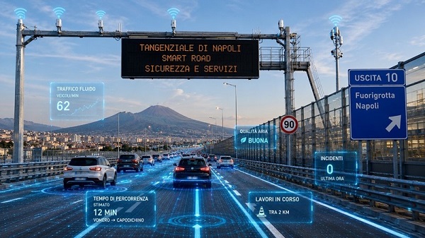 Napuljska obilaznica postala prva italijanska pametna cesta Napuljska obilaznica postala prva italijanska pametna cesta