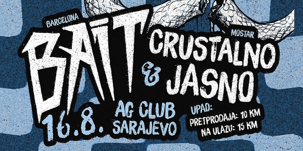 Nastupaju španski BAIT i mostarski Crustalno Jasno