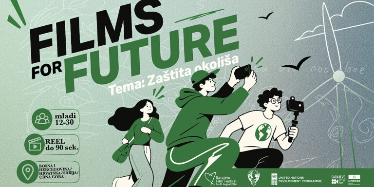 Otvoren poziv mladima za sudjelovanje u projektu "Films for Future" na 32. Sarajevo Film Festivalu