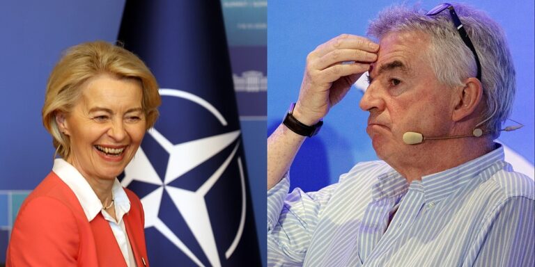 Šef Ryanaira nastavlja rat s predsjednicom Evropske komisije, promijenio joj i ime u “Beskorisna von der Leyen” Šef Ryanaira nastavlja rat s predsjednicom Evropske komisije, promijenio joj i ime u "Beskorisna von der Leyen"