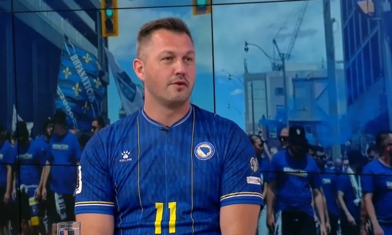 Svijet više ne povezuje Bosnu i Hercegovinu s ratom, već s navijačima i emocijom Svijet više ne povezuje Bosnu i Hercegovinu s ratom, već s navijačima i emocijom