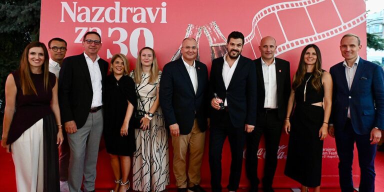 Coca-Cola i Sarajevo Film Festival proslavili tri decenije partnerstva Coca-Cola i Sarajevo Film Festival proslavili tri decenije partnerstva