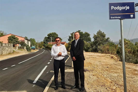 Završena druga faza obnove regionalne ceste od Podgorja do granice sa ZHK Završena druga faza obnove regionalne ceste od Podgorja do granice sa ZHK