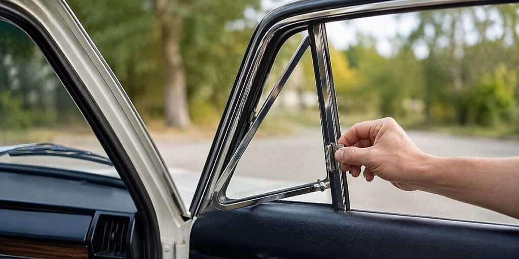 Znate li za šta je služilo “leptir” staklo na prednjim vratima automobila? Znate li za šta je služilo "leptir" staklo na prednjim vratima automobila?