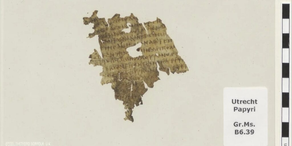 Fragment "Odiseje" star 1.700 godina pronađen između stranica knjige u nizozemskoj biblioteci