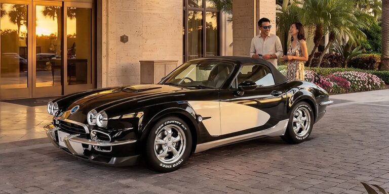 Inspiracija za Mitsuokin roadster LA1 bio je model C1 Corvette Inspiracija za Mitsuokin roadster LA1 bio je model C1 Corvette