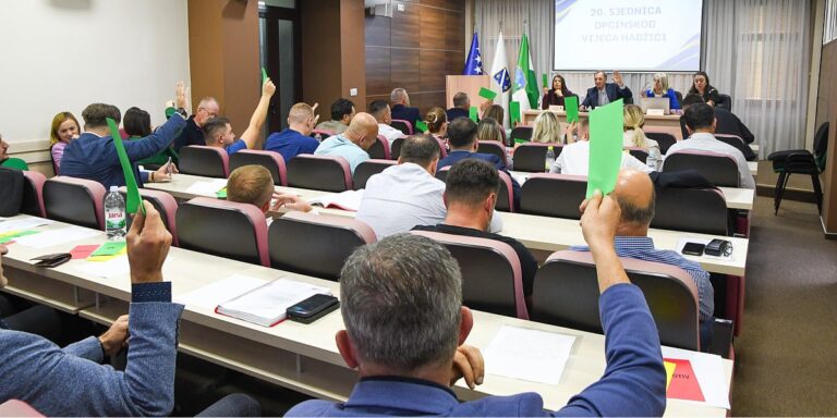 Održana 20. redovna sjednica Općinskog vijeća Hadžići: Usvojen niz ključnih odluka Održana 20. redovna sjednica Općinskog vijeća Hadžići: Usvojen niz ključnih odluka