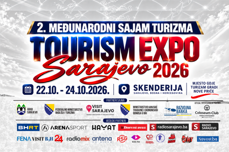 Tourism EXPO Sarajevo 2026: Više od 200 učesnika i 50 nagradnih putovanja
