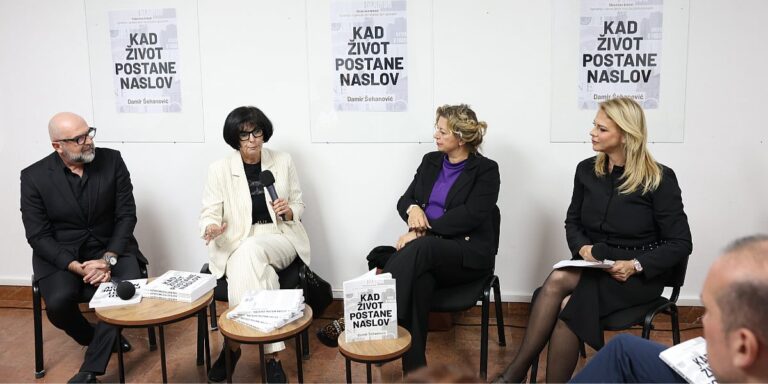 U Sarajevu predstavljena knjiga “Kad život postane naslov” Damira Šehanovića U Sarajevu predstavljena knjiga "Kad život postane naslov" Damira Šehanovića